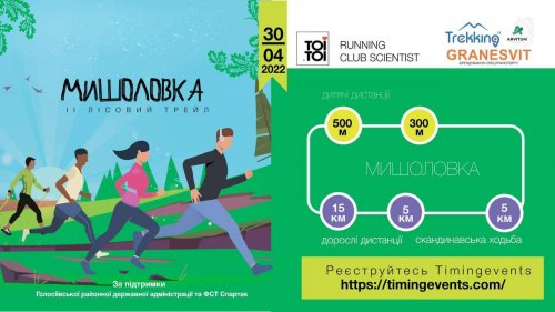 ІІ лісовий трейл «Мишоловка 2022»